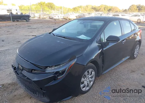 2022 Toyota Corolla Le z USA, uszkodzony, nr VIN JTDEPMAE7NJ228159